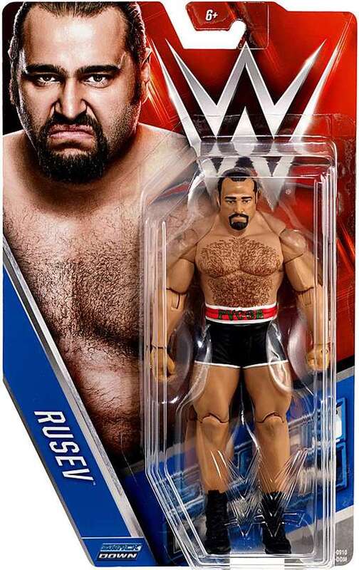 2016 WWE Mattel Basic Series 63 Rusev