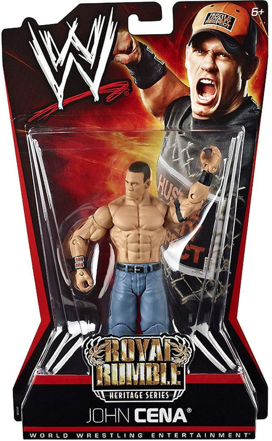 2010 WWE Mattel Basic Royal Rumble Heritage Series 2 John Cena