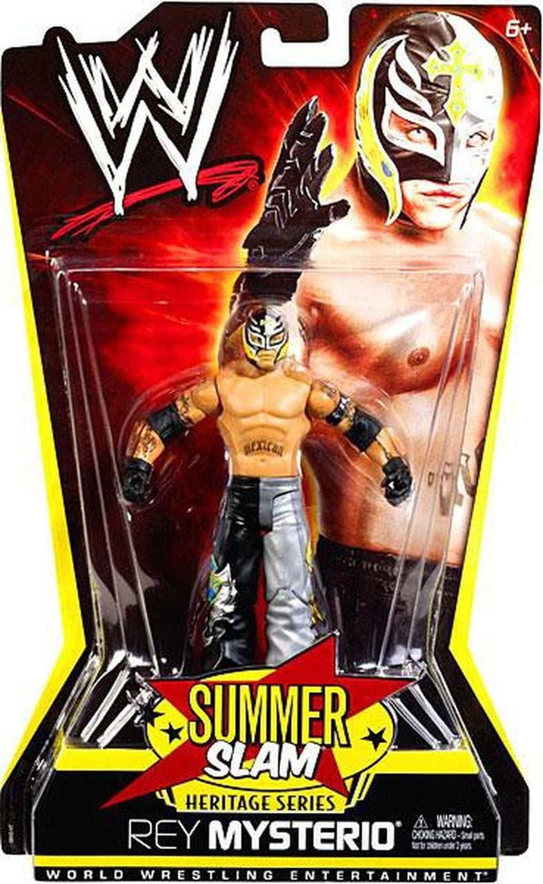 2011 WWE Mattel Basic SummerSlam Heritage Series 1 Rey Mysterio