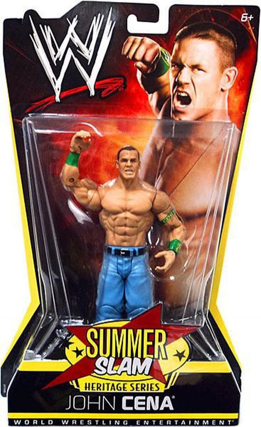 2011 WWE Mattel Basic SummerSlam Heritage Series 1 John Cena