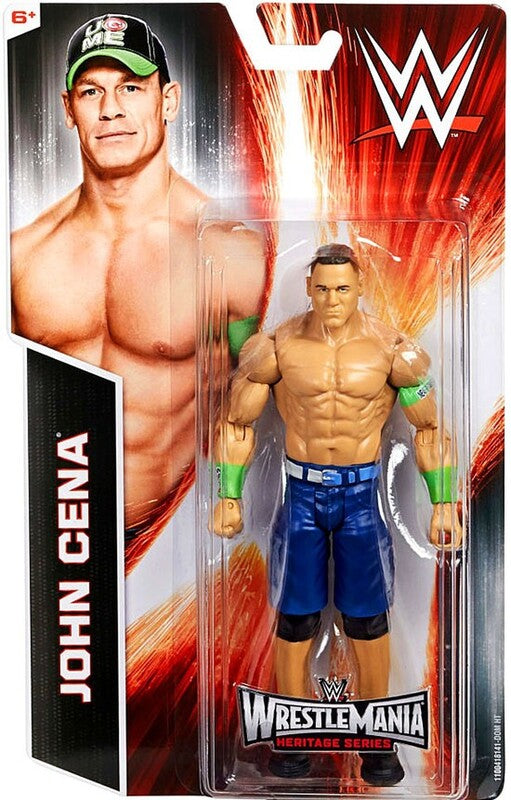 2015 WWE Mattel Basic WrestleMania Heritage Series 3 John Cena