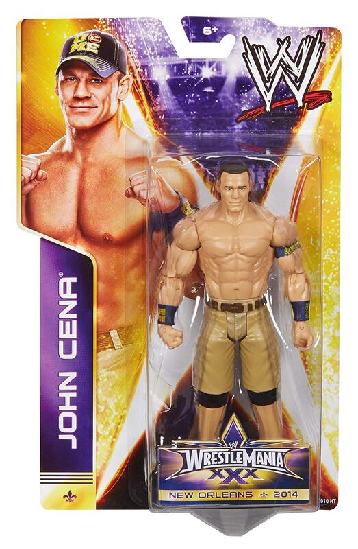 2014 WWE Mattel Basic WrestleMania XXX John Cena