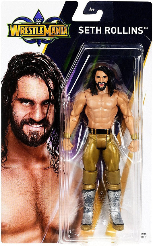 2018 WWE Mattel Basic WrestleMania 34 Seth Rollins