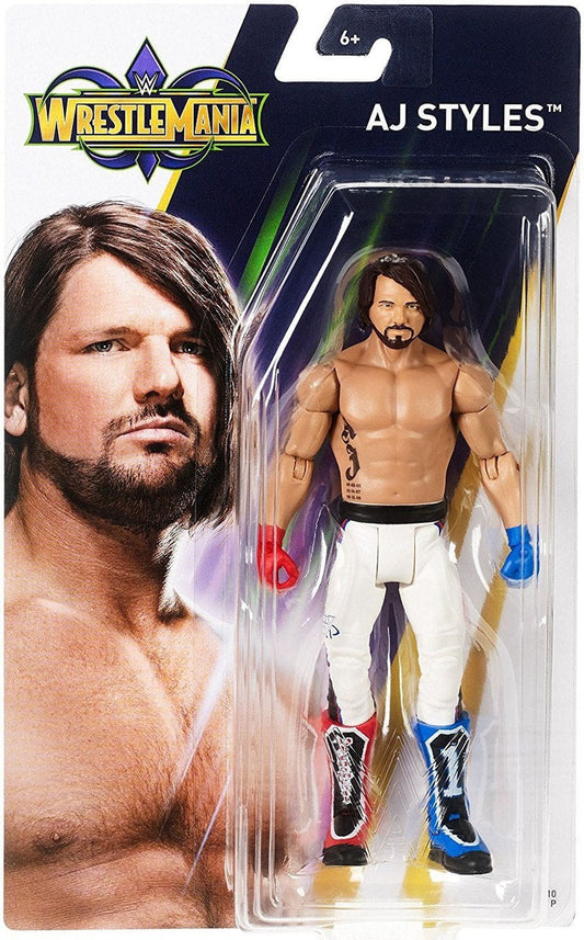 2018 WWE Mattel Basic WrestleMania 34 AJ Styles