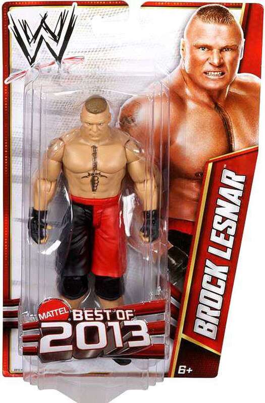 2014 WWE Mattel Basic Best of 2013 Brock Lesnar – Wrestling Figure Database