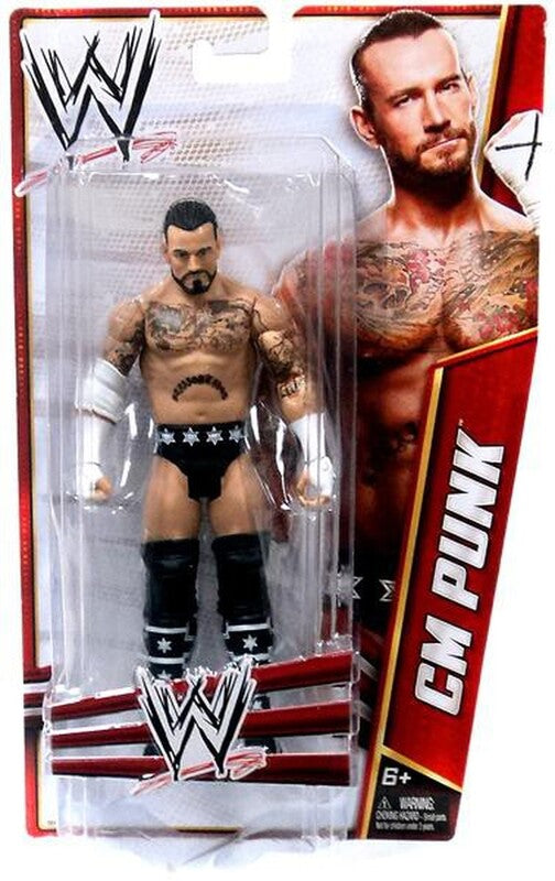 2012 WWE Mattel Basic Signature Series 5 CM Punk – Wrestling Figure ...