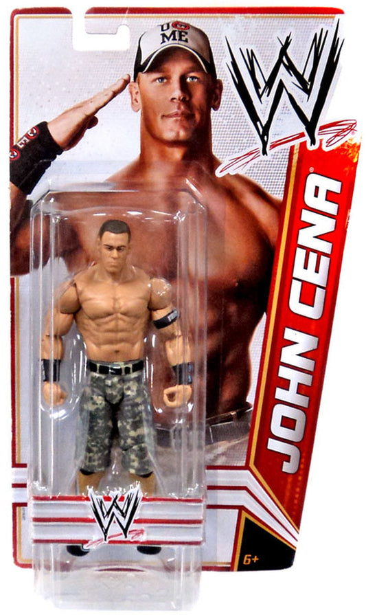 2012 WWE Mattel Basic Signature Series 6 John Cena [With Camo Jorts]