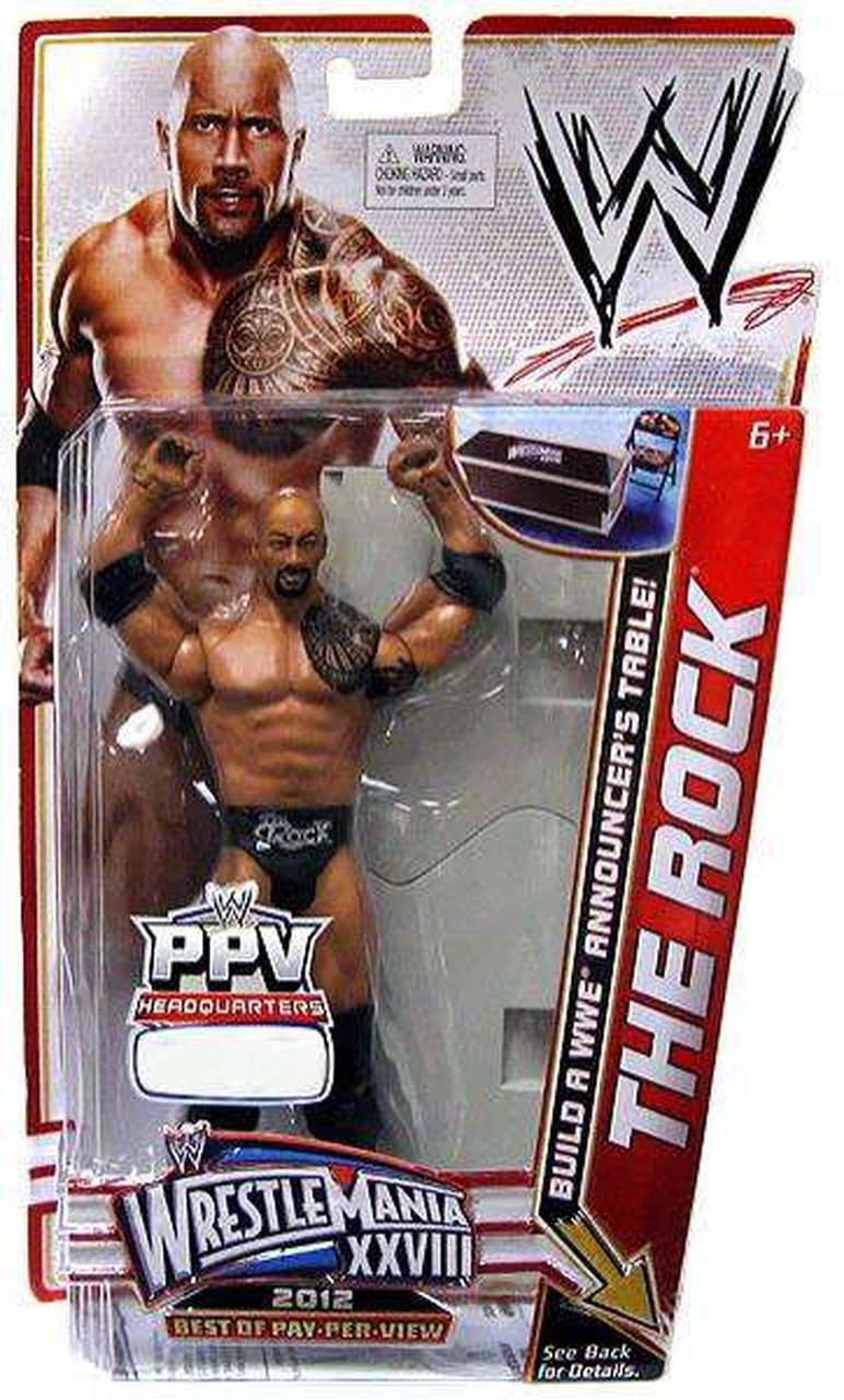 2012 WWE Mattel Basic Best Of Pay-Per-View: WrestleMania XXVIII The Ro ...