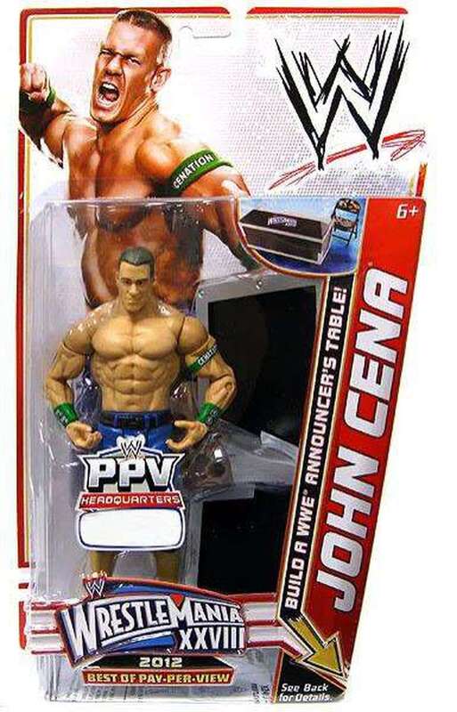 2012 WWE Mattel Basic Best of Pay-Per-View: WrestleMania XXVIII John Cena [Exclusive]