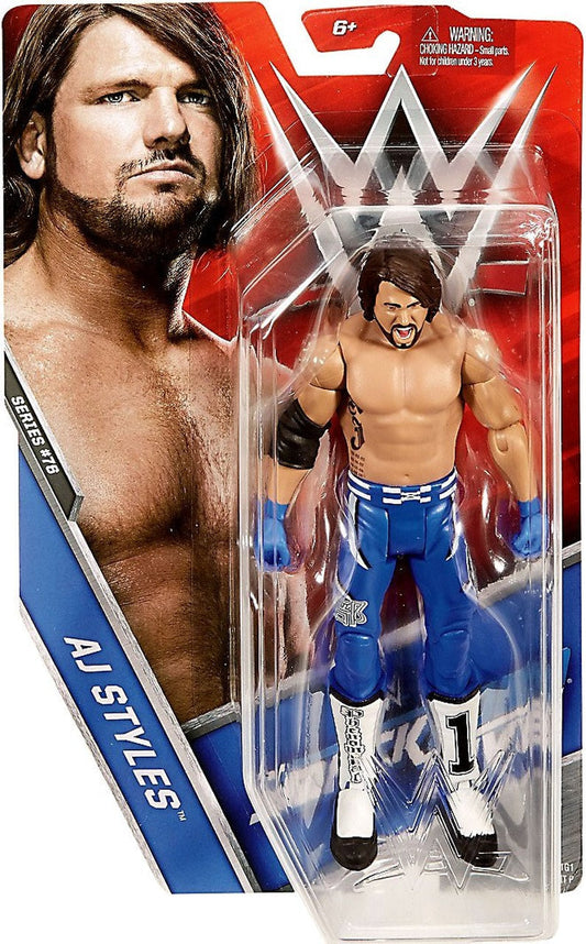 2017 WWE Mattel Basic Series 76 AJ Styles