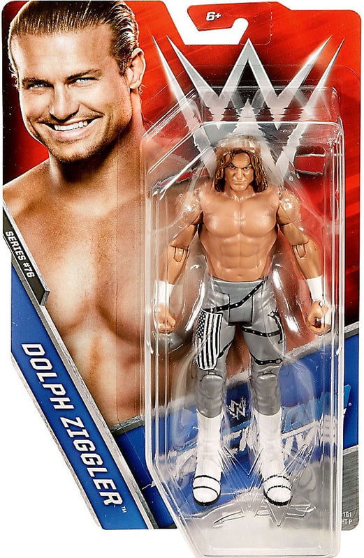Figurine WWE MATTEL - Dolph Ziggler - Édition 2017 - Très Bon état
