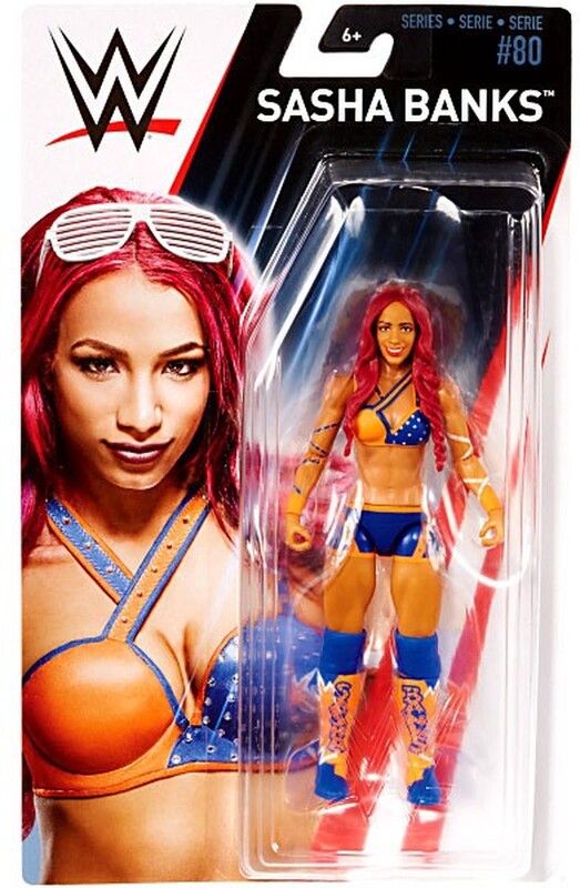 2017 WWE Mattel Basic Series 80 Sasha Banks