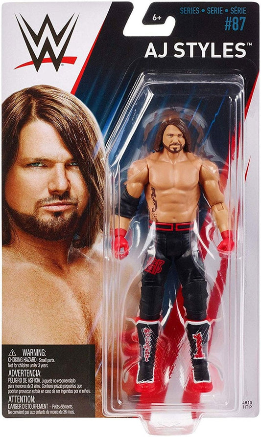 2018 WWE Mattel Basic Series 87 AJ Styles