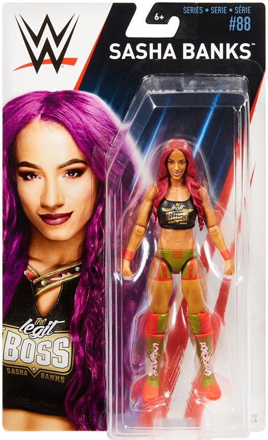 2018 WWE Mattel Basic Series 88 Sasha Banks – Wrestling Figure Database