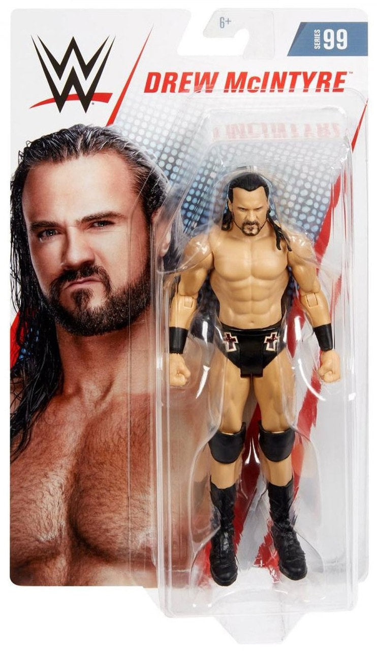 Mattel WWE - Personaggio Drew McIntyre, action figure da collezione alta 15+ cm con tecnologia TrueFX, costume da combattimento e 10 punti di articolazione, giocattolo per bambini, 6+ anni, HKP35 Mattel WWE - Personaggio Drew McIntyre, action figure da collezione alta 15+ cm con tecnologia TrueFX, costume da combattimento e 10 punti di articolazione, giocattolo per bambini, 6+ anni, HKP35