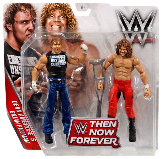 2015 WWE Mattel Basic Then, Now, Forever Multipack: Dean Ambrose & Brian Pillman [Exclusive]
