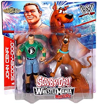 2014 WWE Mattel Basic WrestleMania Miscellaneous Multipack: John Cena & Scooby-Doo