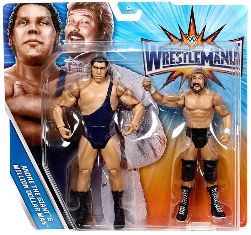 2017 WWE Mattel Basic WrestleMania 33 Andre the Giant & Million Dollar Man