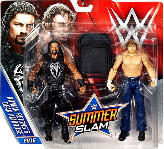 2016 WWE Mattel Basic SummerSlam Multipack: Roman Reigns & Dean Ambrose
