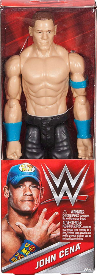 2017 WWE Mattel 12" [Unbranded] John Cena [With Blue Accents]