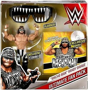 2017 WWE Mattel Basic Ultimate Fan Packs Series 1 "Macho Man" Randy Savage Ultimate Fan Pack