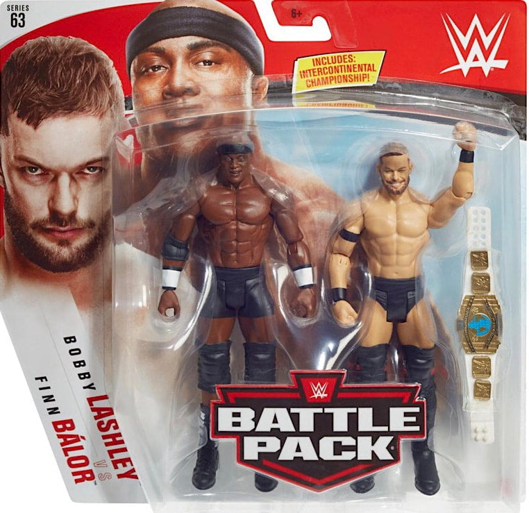 2020 WWE Mattel Basic Battle Packs Series 63 Bobby Lashley vs. Finn Balor