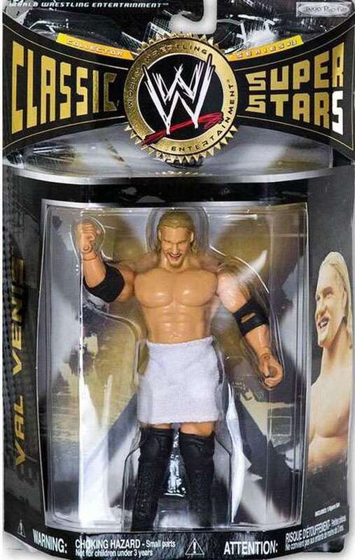 2008 WWE Jakks Pacific Classic Superstars Series 18 Val Venis
