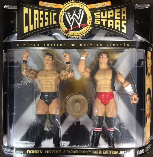 2009 WWE Jakks Pacific Classic Superstars 2-Packs Series 12 Randy Orton & "Cowboy" Bob Orton