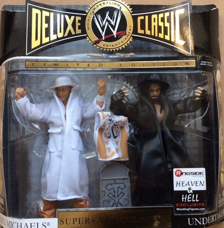 2009 WWE Jakks Pacific Deluxe Classic Superstars Heaven & Hell: Shawn Michaels vs. Undertaker [Exclusive]