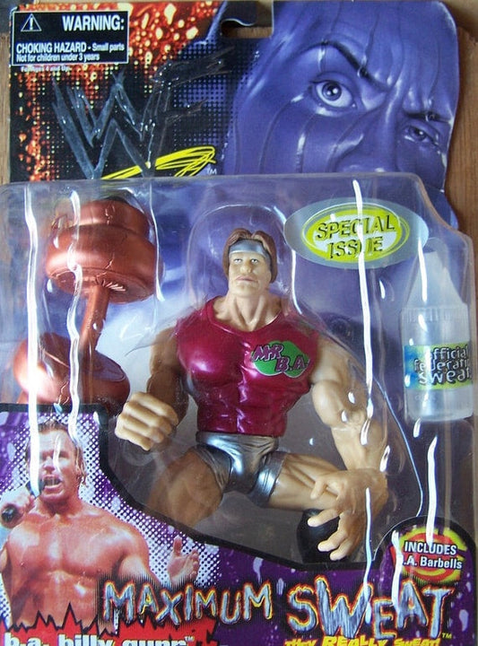 1999 WWF Jakks Pacific Maximum Sweat Special Issue B.A. Billy Gunn