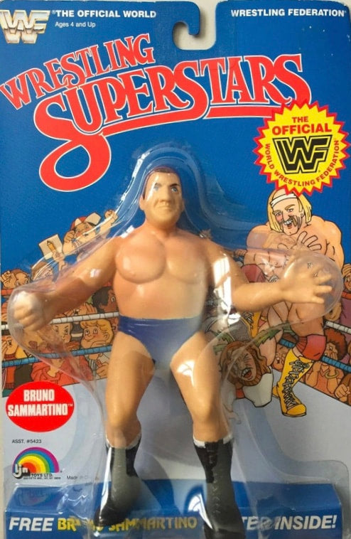 1986 WWF LJN Wrestling Superstars Series 3 Bruno Sammartino