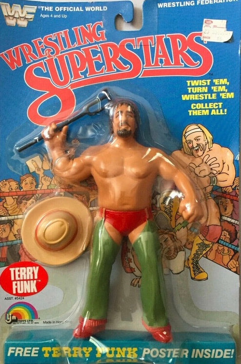 1986 WWF LJN Wrestling Superstars Series 3 Terry Funk