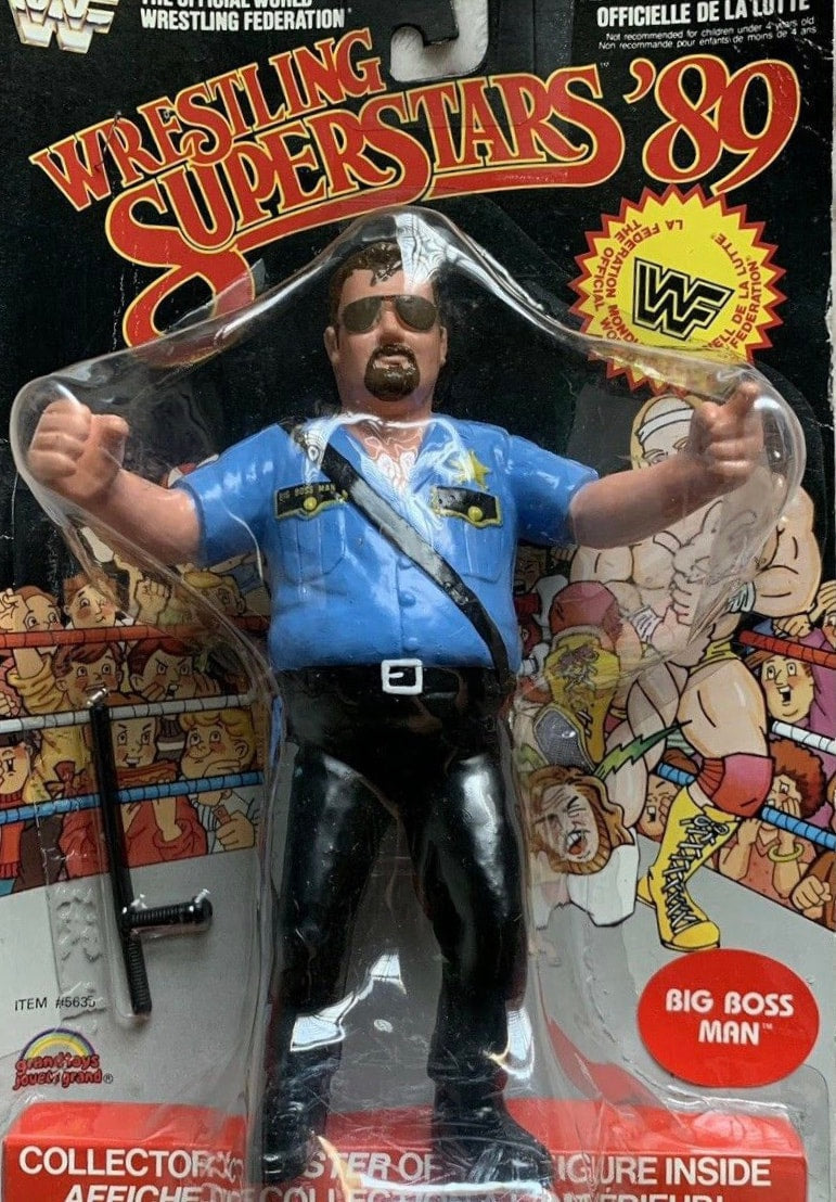 1989 WWF Grand Toys Wrestling Superstars Series 6 Big Boss Man