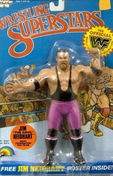 1987 WWF LJN Wrestling Superstars Series 4 Jim "The Anvil" Neidhart