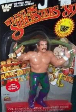 1989 WWF Grand Toys Wrestling Superstars Series 6 Jake "The Snake" Roberts [Rerelease]
