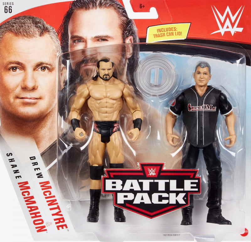 2020 WWE Mattel Basic Battle Packs Series 66 Drew McIntyre & Shane McMahon
