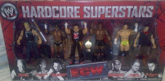 WWE Jakks Pacific ECW Hardcore Superstars [With Sandman, Elijah Burke, Tommy Dreamer, Bobby Lashley, CM Punk & Kevin Thorn]
