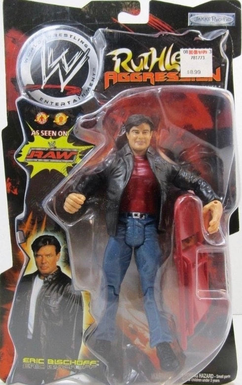 2003 WWE Jakks Pacific Ruthless Aggression Series 4 Eric Bischoff [Rerelease]