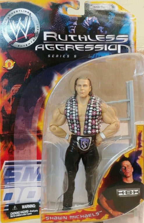 2003 WWE Jakks Pacific Ruthless Aggression Series 5 Shawn Michaels