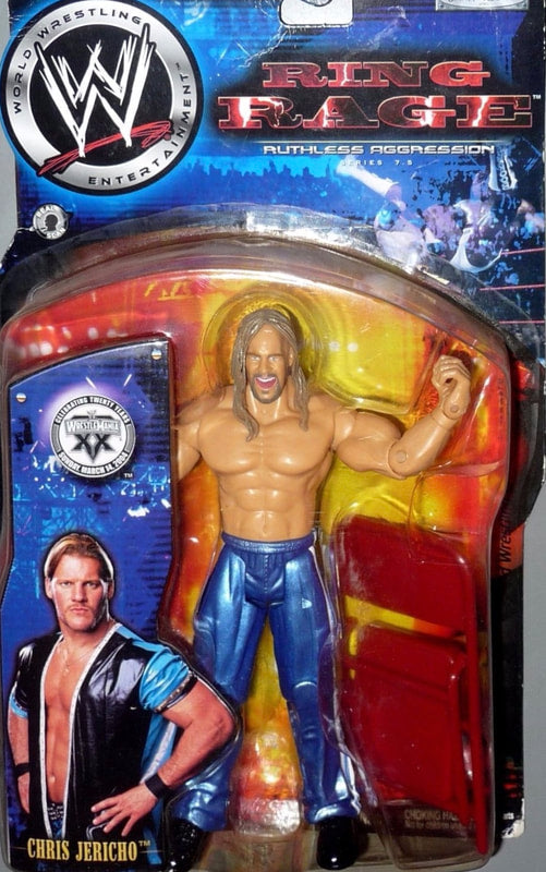 2004 WWE Jakks Pacific Ruthless Aggression Series 7.5 "Ring Rage" Chris Jericho