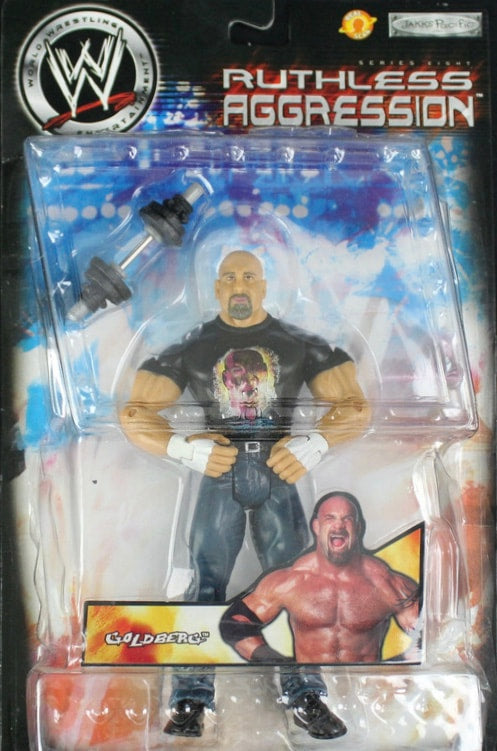 2004 WWE Jakks Pacific Ruthless Aggression Series 8 Goldberg