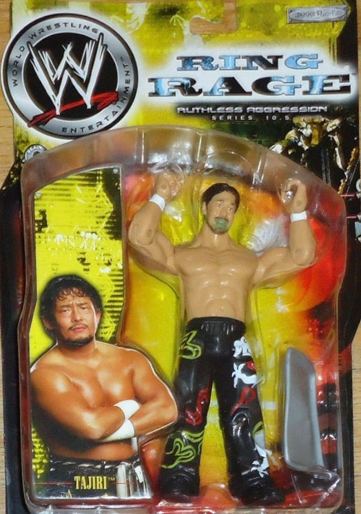 2004 WWE Jakks Pacific Ruthless Aggression Series 10.5 "Ring Rage" Tajiri