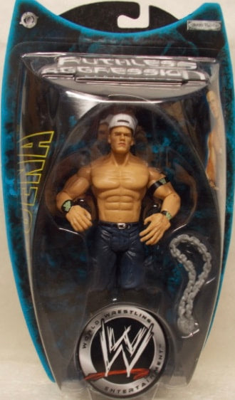 2004 WWE Jakks Pacific Ruthless Aggression Series 11.5 John Cena [Without Shirt]