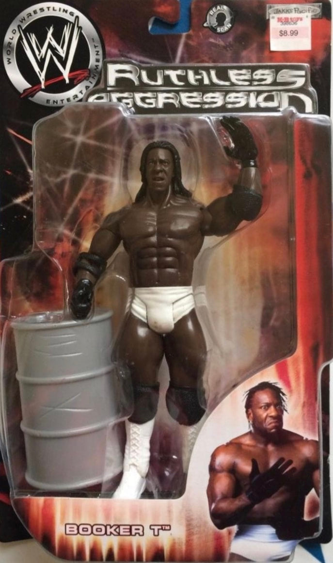 2004 WWE Jakks Pacific Ruthless Aggression Series 12 Booker T