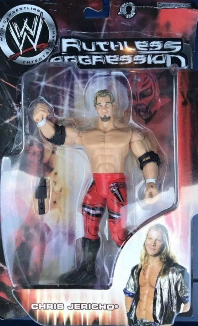 2004 WWE Jakks Pacific Ruthless Aggression Series 12 Chris Jericho