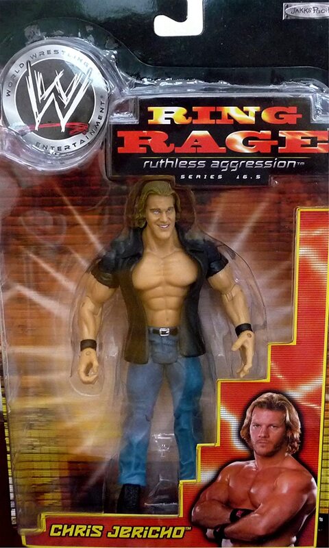 2005 WWE Jakks Pacific Ruthless Aggression Series 16.5 "Ring Rage" Chris Jericho