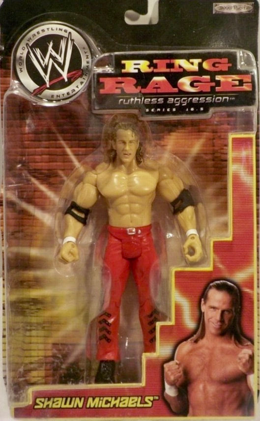 2005 WWE Jakks Pacific Ruthless Aggression Series 16.5 "Ring Rage" Shawn Michaels