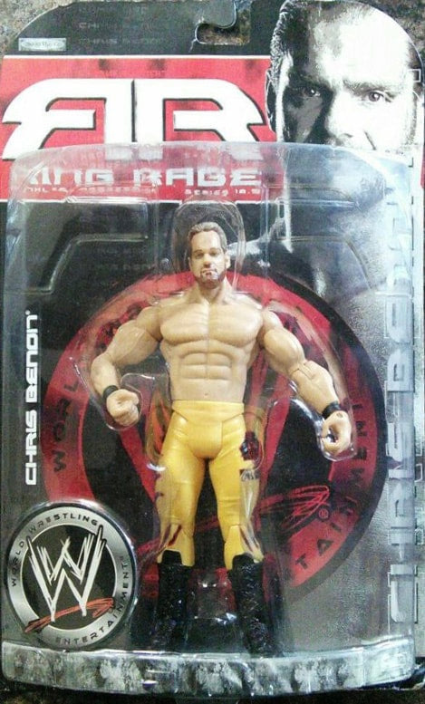 2006 WWE Jakks Pacific Ruthless Aggression Series 18.5 "Ring Rage" Chris Benoit