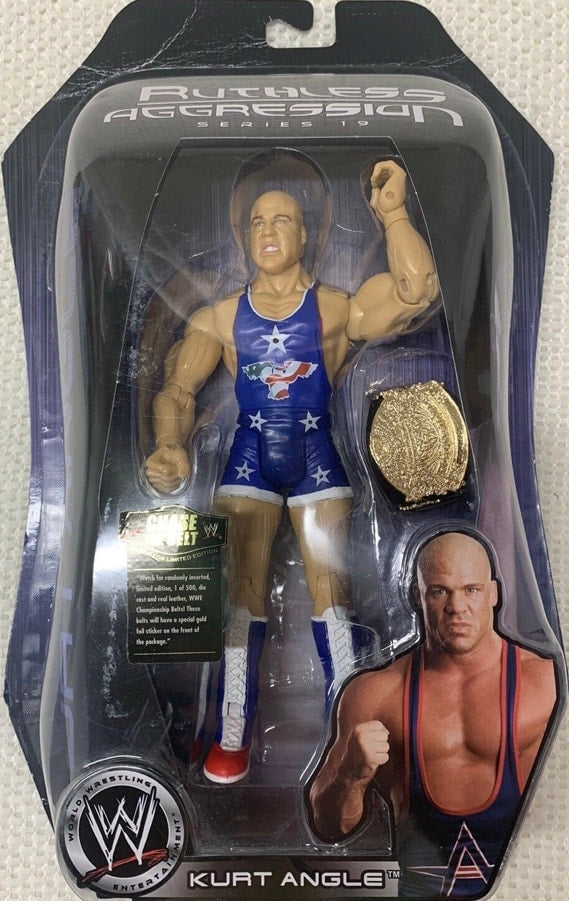 2006 WWE Jakks Pacific Ruthless Aggression Series 19 Kurt Angle