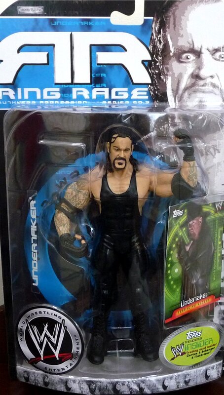 2006 WWE Jakks Pacific Ruthless Aggression Series 20.5 "Ring Rage" Undertaker [With Card]